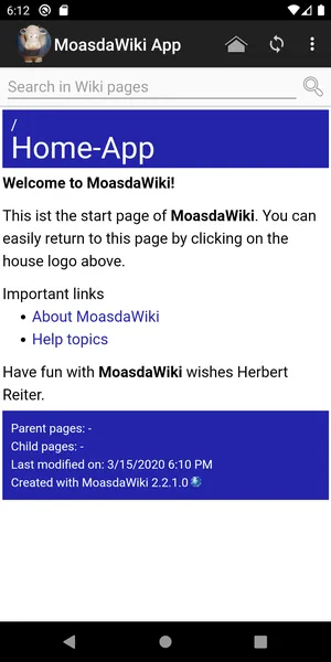 MoasdaWiki App